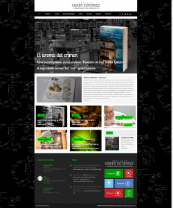 Website Xabier Gutierrez Cocinero | DIGITAL CHILLS Diseño & Marketing Digital